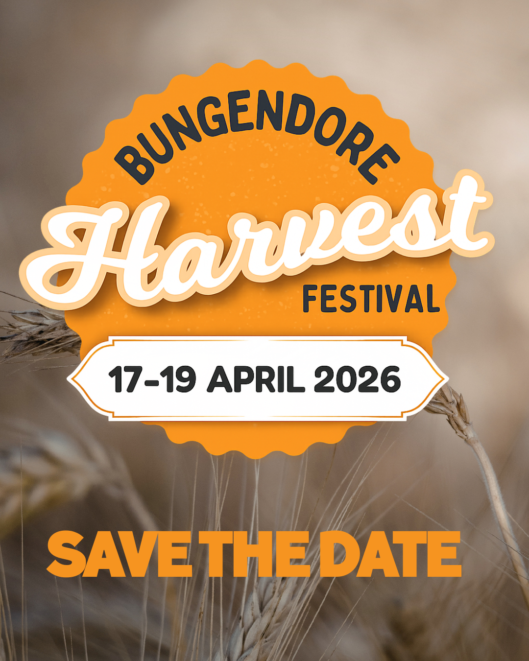 Save the date, Harvest Festival