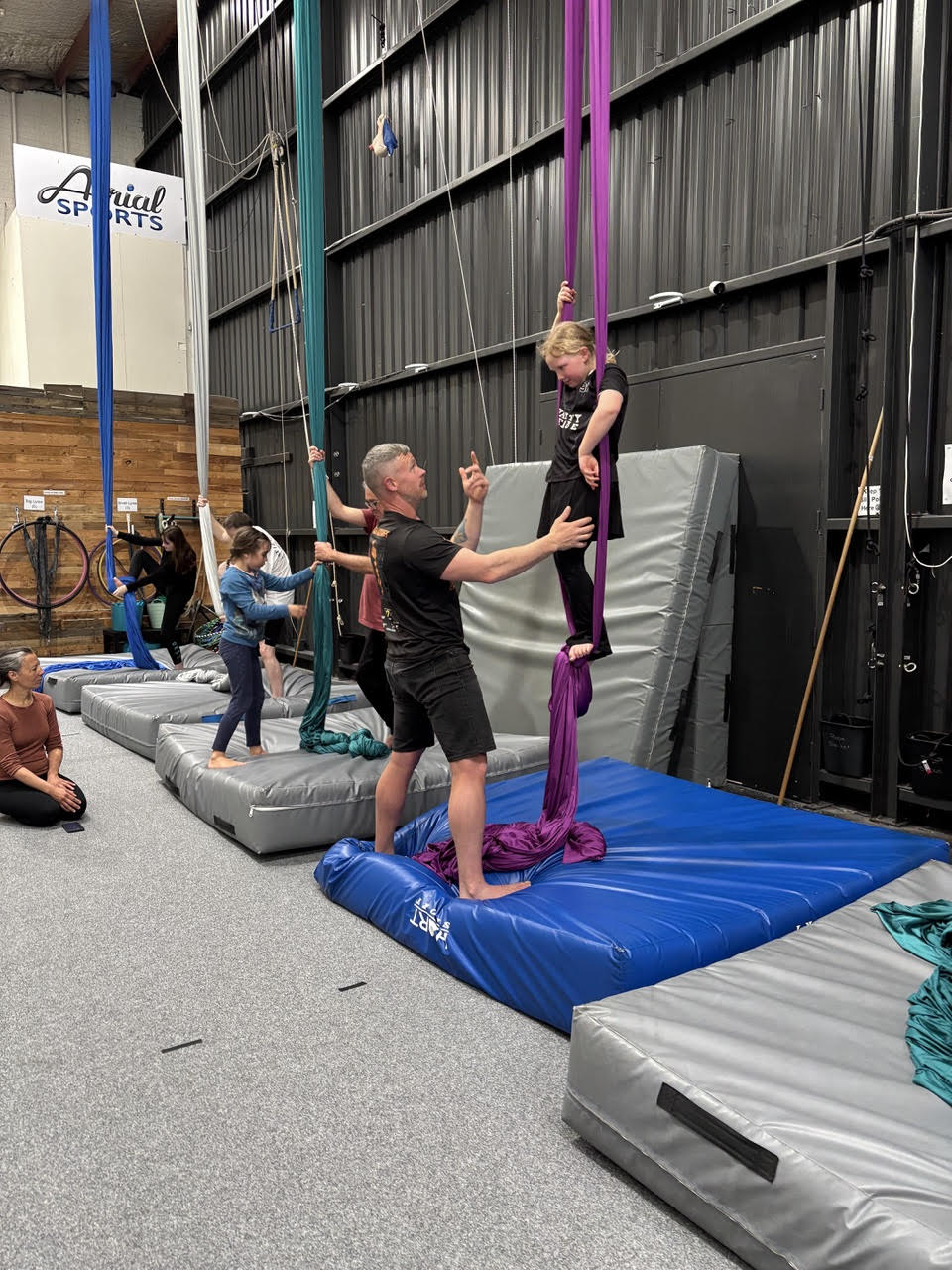 Monkey Business – Family Aerial Acrobartics Fun with Aerial Sports - Image 4